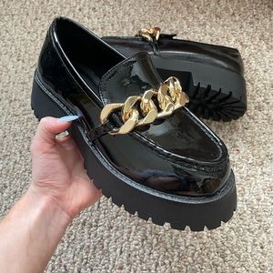 ASOS CHUNKY PLATFORM LOAFERS